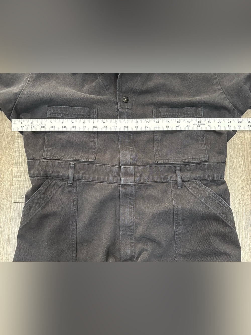 Big Bud Press Short Sleeve Coveralls - 1XL
Petite (Black), Pre-loved condition - Picture 3 of 16
